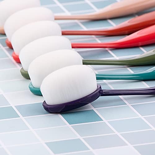 Yoseng 6 Pcs Craft Ink Blending Brushes,Color Coded Handles