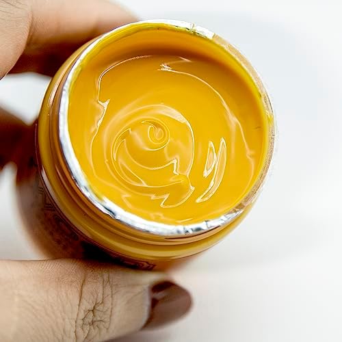 DGAGA 3*4OZ Wood Burning Paste Wood Burning Gel for Heat Gun Heat Activated Paste for Craft Chalk Paste for Wood Burning Ecthing Cream & Screen Printing Squeegee Chalk Paint Pen on Wooden,Canvas,Denim