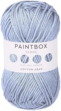 Paintbox Yarns 100% Cotton Aran Yarn 1.76oz / 50g, 93yds / 85m