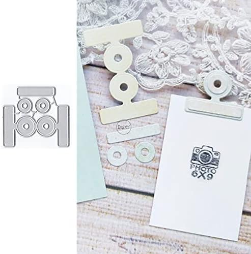 Nice Round Clip Notes Metal Cutting Dies for Card Making
