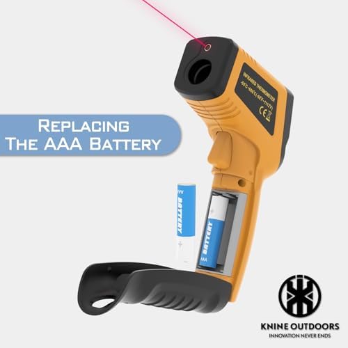 KNINE OUTDOORS Infrared Thermometer Gun, -58℉ to 1112℉