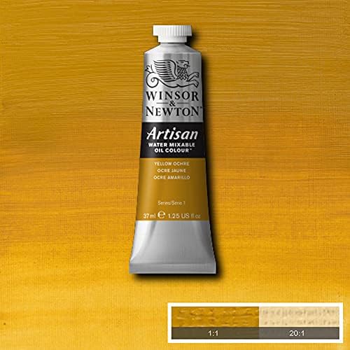 Winsor & Newton Artisan Water Mixable Oil Paint, 37ml, Yellow Ochre