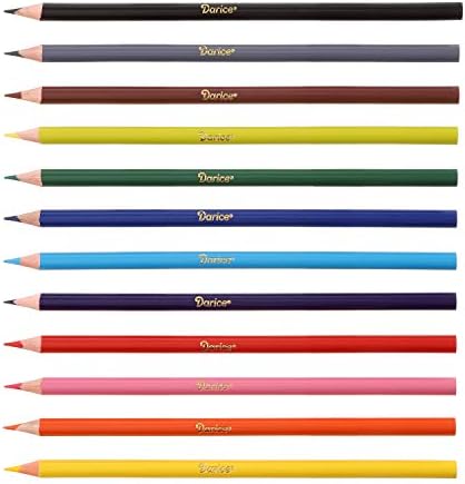 Darice Studio Kids Art Set in Metal Assorted Case Colors, 71 pieces