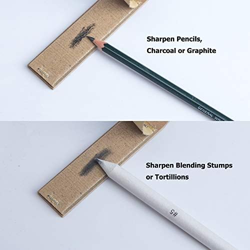 33 Pcs Blending Stumps and Tortillions Paper Art Blenders Drawing