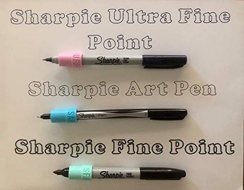 MW Precision Designs DESMOR Original Adapter Set Compatible with Sharpie for Cricut (Explore Air and Maker Series Machines) - 3 Pack
