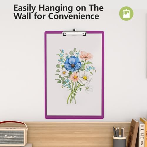 Extra Large Clipboard, 11 x 17 Purple Plastic Drawing Board