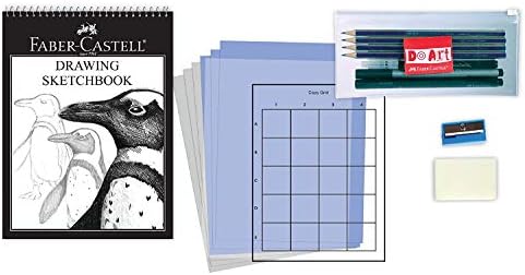 Faber-Castell Do Art Drawing & Sketching Kit | Drawing Kit for Beginners | Sketch, Shade & Learn with Illustrated Instructions | Kids Art Set, Art Supplies for Kids (Ages 9+)
