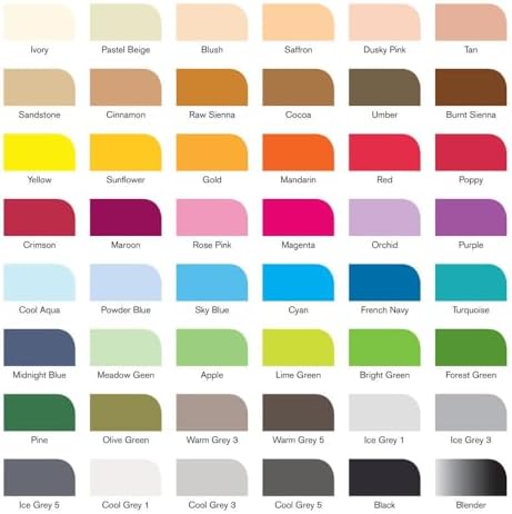 Winsor & Newton Promarker, Set of 48, Essential Collection