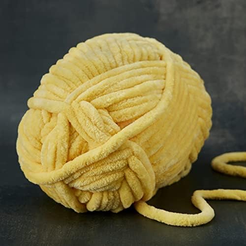 Loops & Threads Sweet Snuggles Yarn - Yarn for Knitting, Crochet, Weaving, and Arts & Crafts - Yellow, Polyester, 8.8 oz