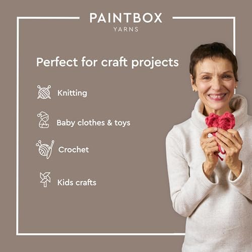 Paintbox Yarns 100% Cotton Aran Yarn 1.76oz / 50g, 93yds / 85m