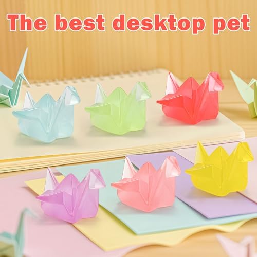 30PCS Origami Crane Mini Resin Figurines