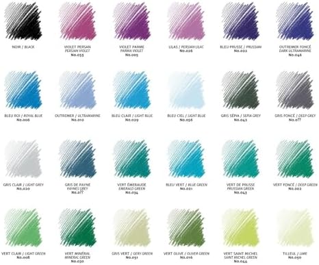 Conté à Paris 48 Count Assorted Pastel Pencils
