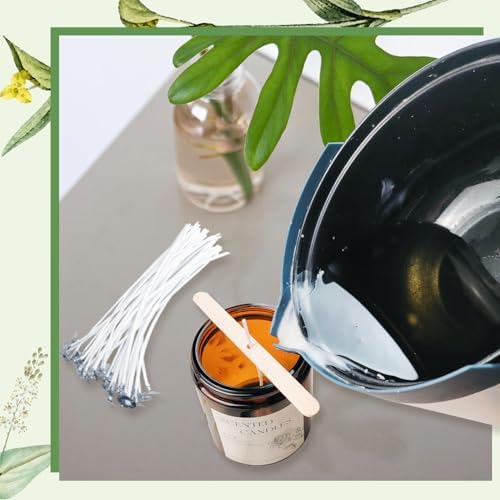 Complete Candle Making Kit for Adults with Digital Wax Melting Pot