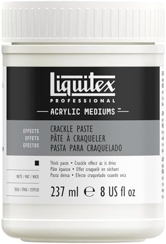 Liquitex Professional Effects Medium , 237ml (8-oz), Crackle Paste