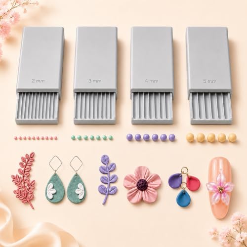 3D Print Clay Bead Roller Tool, Polymer Clay Ball Maker，Grey