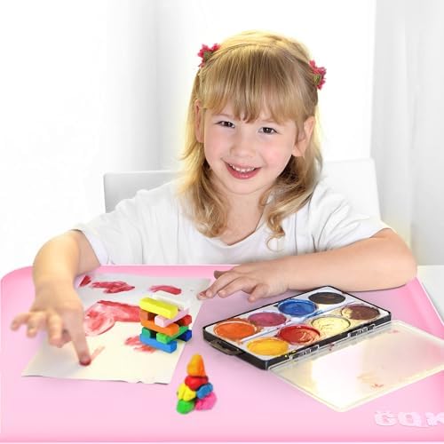 Silicone Art Mat for Crafts with Raised Sides to Stay Tidy, 24" x 16"