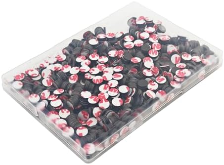 Ultra Tiny 3/8" Magnetic Dots with Adheisve Backing,Box-Packed,Must Haves for Small Parts of Arts and Mini Crafts,Magnetic Circles,Sticky Dot Magnets for Craftman,864 Pieces