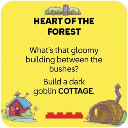 LEGO Recreate Activity Cards – Castle | Fantasy Building Game with 30+ Activity Cards & 25 LEGO Elements | Ages 6+