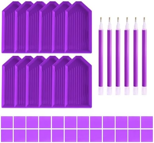 LYMUSUMI 42PCS 5D Diamond Art Painting Tools and Accessories Kits