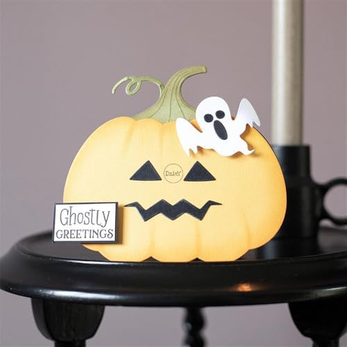 Patchwork Halloween Pumpkin Ghost Metal Cutting Dies for Card Making