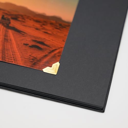 Semikolon - Self-Adhesive Photo Corners for Albums, 252 Pieces, Gold