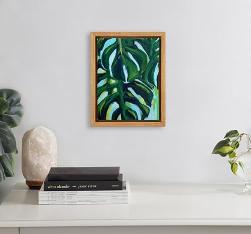Kate and Laurel Sylvie Blank Framed Canvas Wall Art; 8x10 Natural; Modern Empty Canvas for Paint-Your-Own Art; Ready to Paint Premium Canvas Already Framed