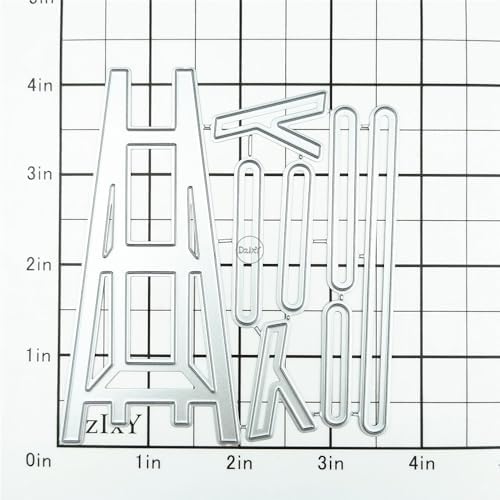 Patchwork Potted Plant Rack Metal Cutting Dies for Card Making