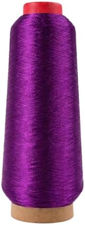 Mandala Crafts Metallic Purple Embroidery Floss for Sewing, 3281 Yard Spool