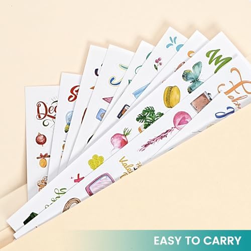 Planner Stickers - 12 Monthly Calendar Stickers for Celebrations
