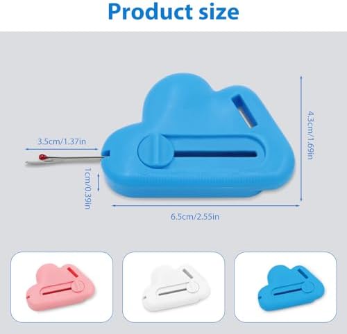 3Pcs Magnetic Seam Guide for Sewing Machine with Seam Rippers, Multifunctional Hemmer Guide with Scale, Stitch Remover Tool, Universal Sewing Accessories and Supplie
