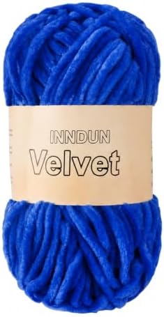 Soft Velvet Chenille Yarn for Crocheting, Super Bulky Yarn for Blankets