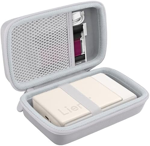 khanka Case for Liene Pearl N200 Pro Portable Photo Printer,White