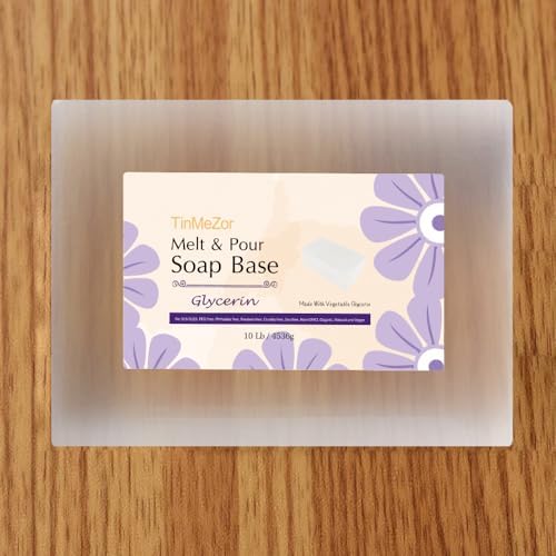 Glycerin Soap Base, Melt and Pour Soap Base, SLS/PEG Free 10 LB