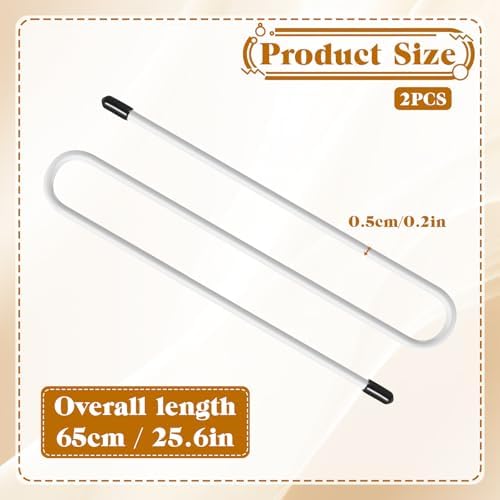 2 Pack Soap Swirl Tools, Bendable Soap Making Supplies, Cold Process Adjustable Hanger Swirl Tool for Molds Up to 18 Inches, DIY Soap, Cold Process Soap Swirl Accessories