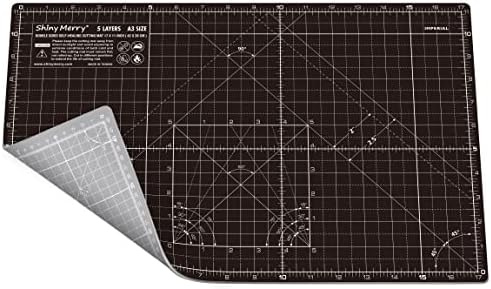 Self Healing Cutting Mat A3 12"x 18" Double Sided Black Mat