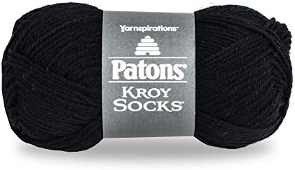 Spinrite Yarns Patons Kroy Socks, 1.75 Ounce, Coal