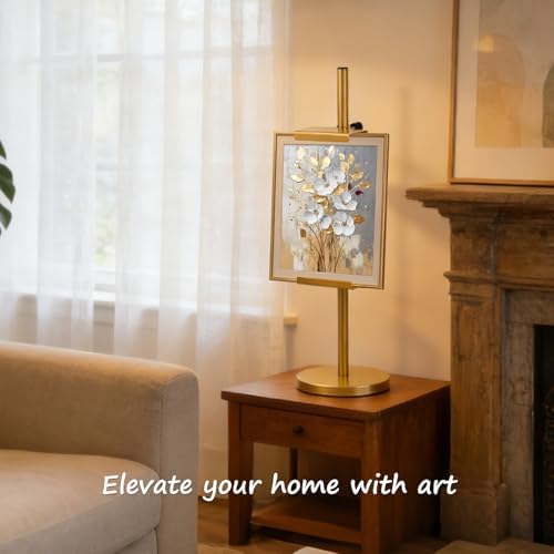 18''Adjustable Tabletop Easel Stand, Picture Easels for Display-Gold