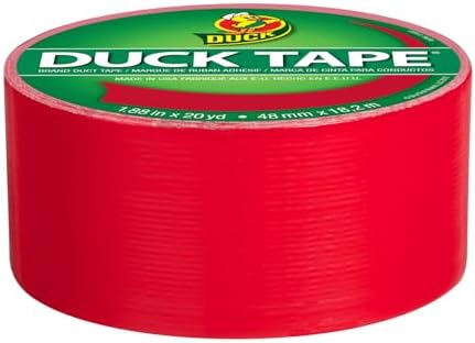 Duck Tape 1265014 1.88" x 20 yd Cha Cherry Tape, Single Roll, Multicolor