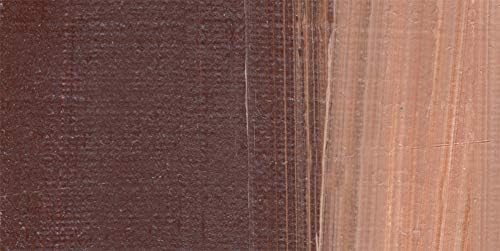 Lukas Studio Artist Oil Color Paints - High-pigment oil paint made with natural binder for artist, painting, & more! - [Burnt Umber - 200 mL]