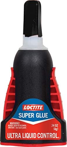 Loctite Super Glue Control Gel & Ultra Liquid for Wood, Metal, Crafts, & Repair, Cyanoacrylate Adhesive Instant Glue, Quick Dry - .14 fl Oz Bottle, Pack of 4