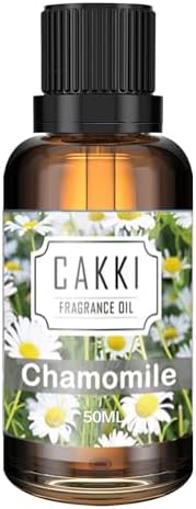 Essential Oils for Diffusers for Home, Scent-Chamomile, Single Large Size 50ml, Cakki Fragrance Oils, for Candle Making, for Soap Making, Diffuser Oil Scents