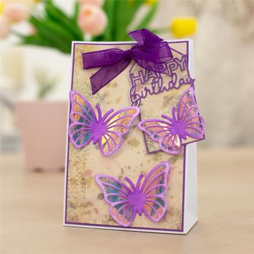Hollow Butterfly Metal Cutting Dies for Card Making