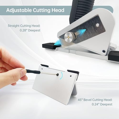 Professional 36-Inch Mat Cutter System - Precision 45° Bevel & 90° Straight Edge Board Cutter, Aluminum Guide Rail with Anti-Slip Base for Framing, DIY Photos, Artwork, Backing Board