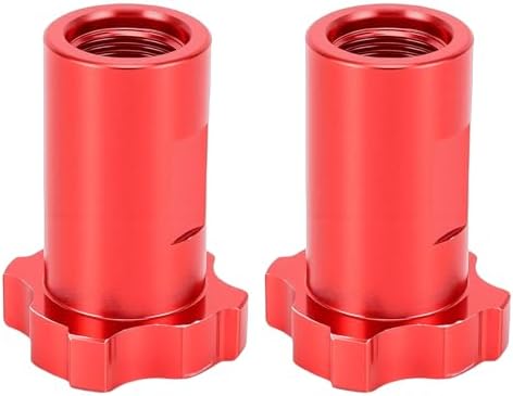2 Pcs Spray Gun Cup Adapter M14 Female Thread 1mm Pitch Aluminum Alloy Paint Sprayer Cup Connector for Car Boat Furniture Crafts