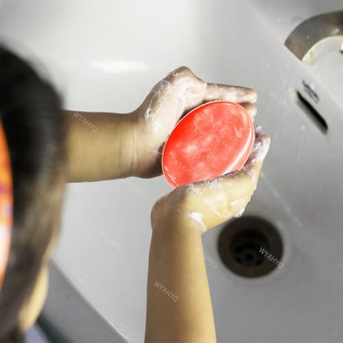 3Pcs 4Cavity Silicone Soap Molds Set | Round/Oval/Square Shapes Handmade Soap Making Non-sticky and Easy to Remove