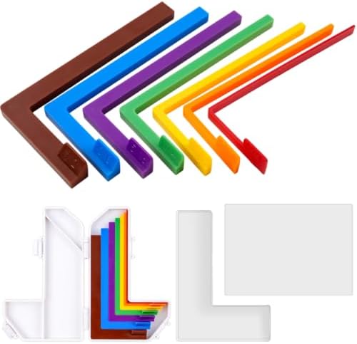 CYFUN DESIGN 9 Pcs Alignment Guide with Positioning Tool for Card Making
