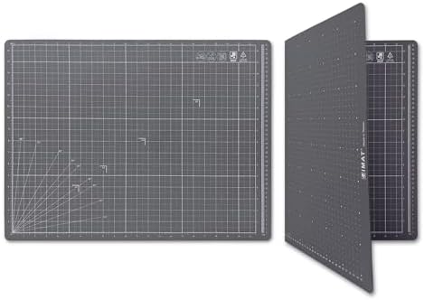 iMAT Flip Cutting Mat Note A2, Foldable, Double-Sided, Ash Grey