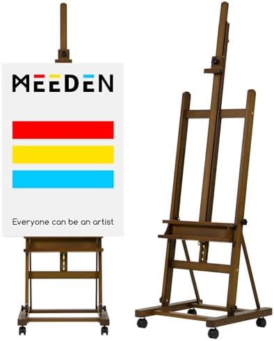 MEEDEN Adjustable H Frame Art Easel: Easel Stand for Painting and Display