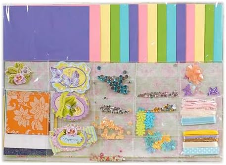 Huralona Greeting Card Making Supplies Envelope Kit Gift Anniversary Craft | Handmade DIY Card Kits 15 Cards 15 Envelopes with Accessories for Birthday Thanksgiving Christmas Wedding Invitation
