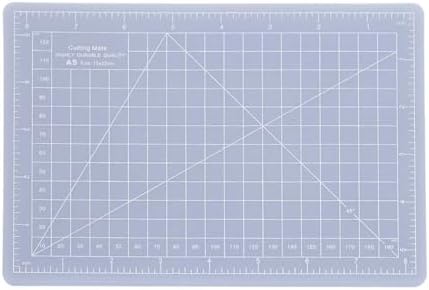 Self Healing Cutting Mat, Translucent Cutting Mat, Non Slip Gridded Cutting Board for Writing, Drawing, Paper Carving (A5-translucent cutting board)
